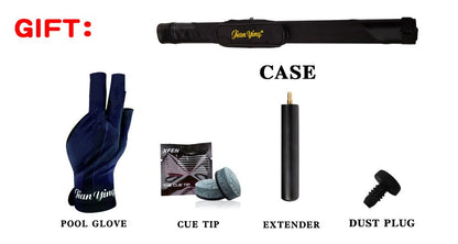 2026 new design billiard cue. Inlaying technique carbon fiber 1/2 billiard cue comes with a cue box and accessories. It features a 58 - inch, 11.8mm cue tip Comes with cue case + leather tip + gloves + towel + chalk - JIAN YING Cues2026 new design billiard cue. Inlaying technique carbon fiber 1/2 billiard cue comes with a cue box and accessories. It features a 58 - inch, 11.8mm cue tip Comes with cue case + leather tip + gloves + towel + chalk球杆JIAN YING