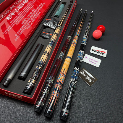 JIANYING PA08 Hard Maple Cue | 12.5mm | Blackball/8-Ball