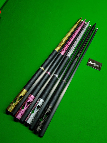 Jianying Metal Pool Cue Carbon Fiber Pool Cue Set | T700 Carbon fiber shaft 3/8*8 Joint + Full Kit - JIAN YING CuesJianying Metal Pool Cue Carbon Fiber Pool Cue Set | T700 Carbon fiber shaft 3/8*8 Joint + Full KitCarbon Fiber Cue SetsJIAN YING