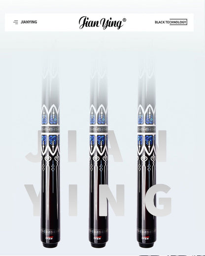 PA08 - 1/2 Blackball Pool Cue – 12.5MM Tip Hard Maple Billiard Stick with Cushioned Grip - JIAN YING CuesPA08 - 1/2 Blackball Pool Cue – 12.5MM Tip Hard Maple Billiard Stick with Cushioned Grip球杆JIAN YING