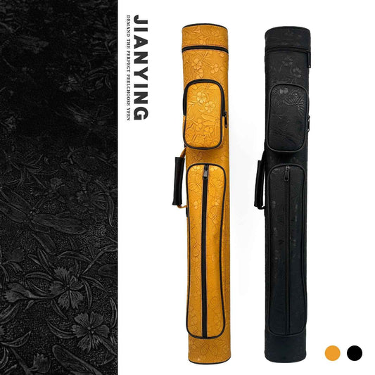 🔥 SHOWSTOPPER ALERT! JIANYING Embossed PU Pool Cue Case – Turn the Billiard Hall Into Your Personal Runway!