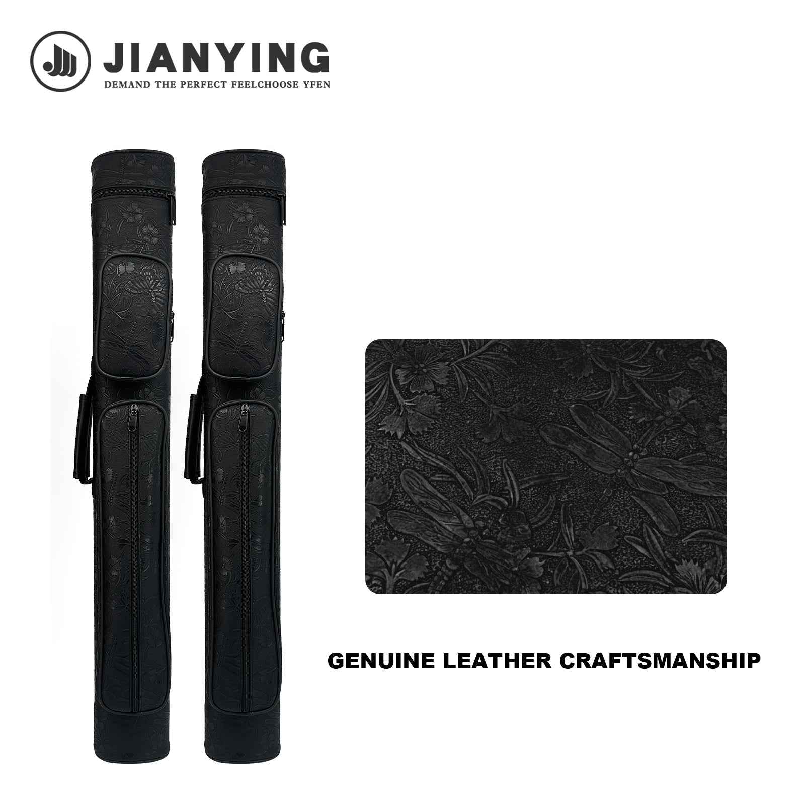 🔥 SHOWSTOPPER ALERT! JIANYING Embossed PU Pool Cue Case – Turn the Billiard Hall Into Your Personal Runway!