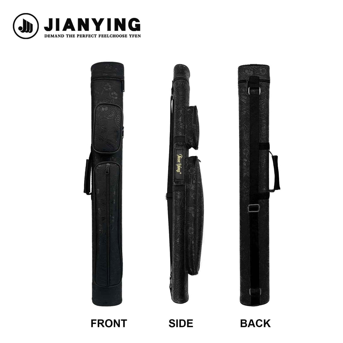 🔥 SHOWSTOPPER ALERT! JIANYING Embossed PU Pool Cue Case – Turn the Billiard Hall Into Your Personal Runway!