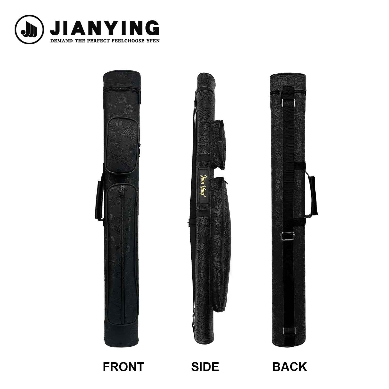 🔥 SHOWSTOPPER ALERT! JIANYING Embossed PU Pool Cue Case – Turn the Billiard Hall Into Your Personal Runway!