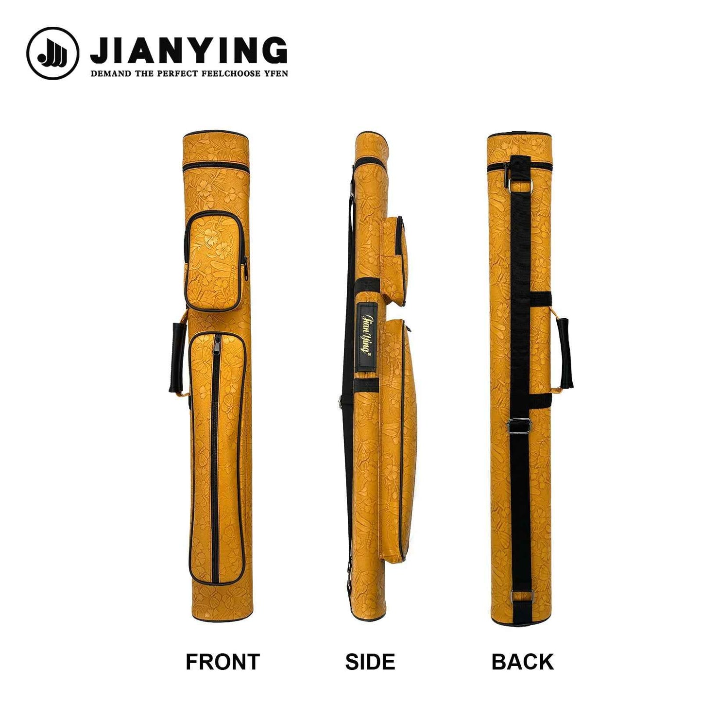 🔥 SHOWSTOPPER ALERT! JIANYING Embossed PU Pool Cue Case – Turn the Billiard Hall Into Your Personal Runway!