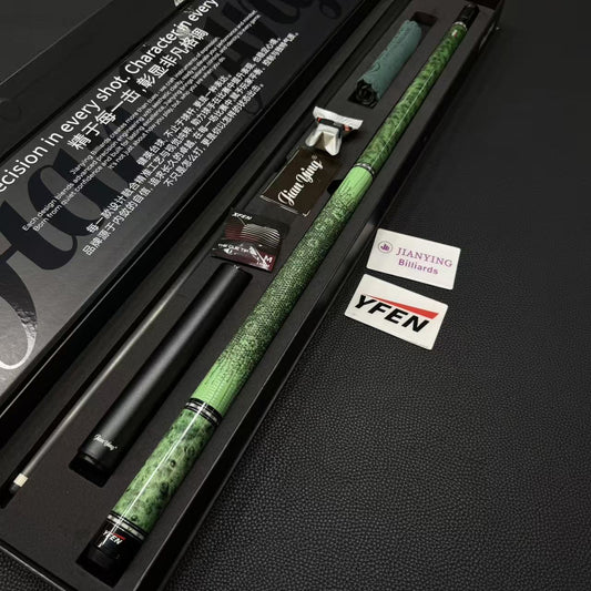 YFEN Professional Carbon Fiber Billiard Cue Stick 1/2 Joint Pool Cue Complete Set with Extension free shipping - JIAN YING CuesYFEN Professional Carbon Fiber Billiard Cue Stick 1/2 Joint Pool Cue Complete Set with Extension free shipping球杆JIAN YING Cues