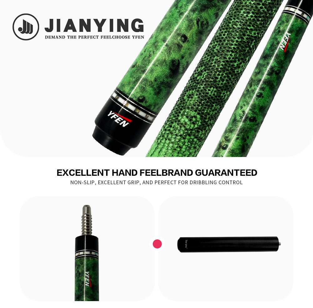 YFEN Professional Carbon Fiber Billiard Cue Stick 1/2 Joint Pool Cue Complete Set with Extension free shipping - JIAN YING CuesYFEN Professional Carbon Fiber Billiard Cue Stick 1/2 Joint Pool Cue Complete Set with Extension free shipping球杆JIAN YING Cues